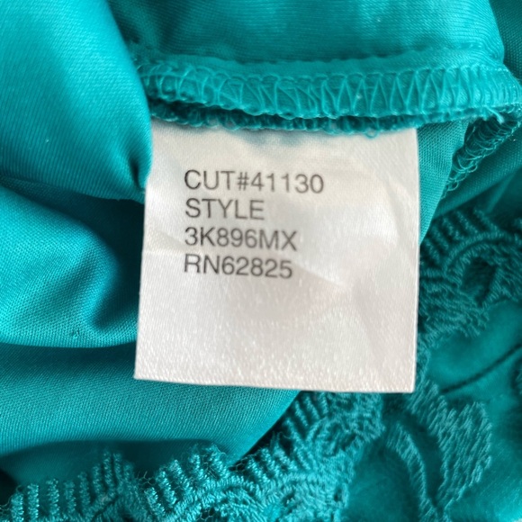 Tadashi Shoji Size 8 Embroidered Lace Sheath Dress - Picture 11 of 17